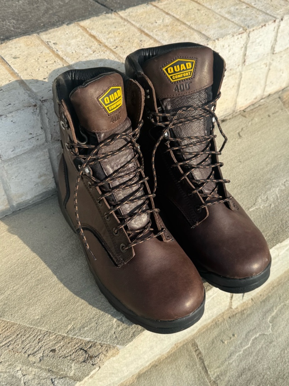 Lacrosse Quad 400 Men's Brown Work Boots